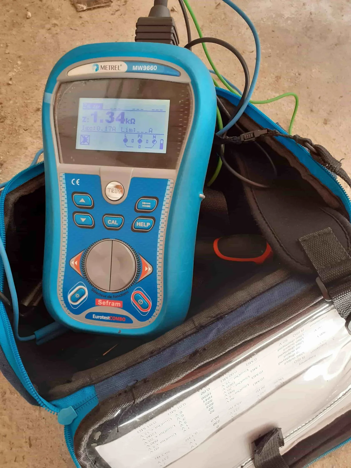Diagnostic électrique pour location à